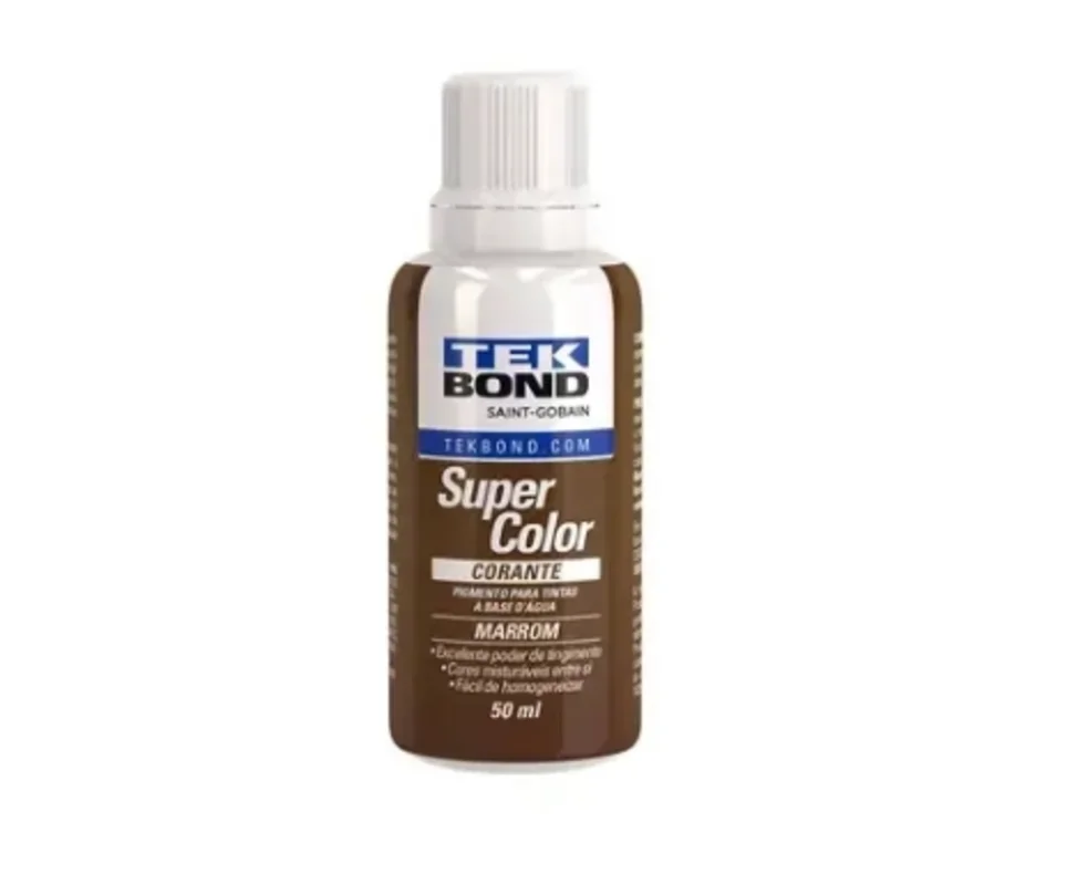 CORANTE LIQUIDO MARROM 50ml TEK BOND