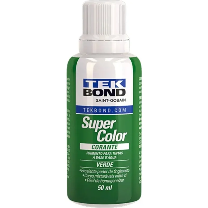 CORANTE LIQUIDO VERDE 50ml TEK BOND