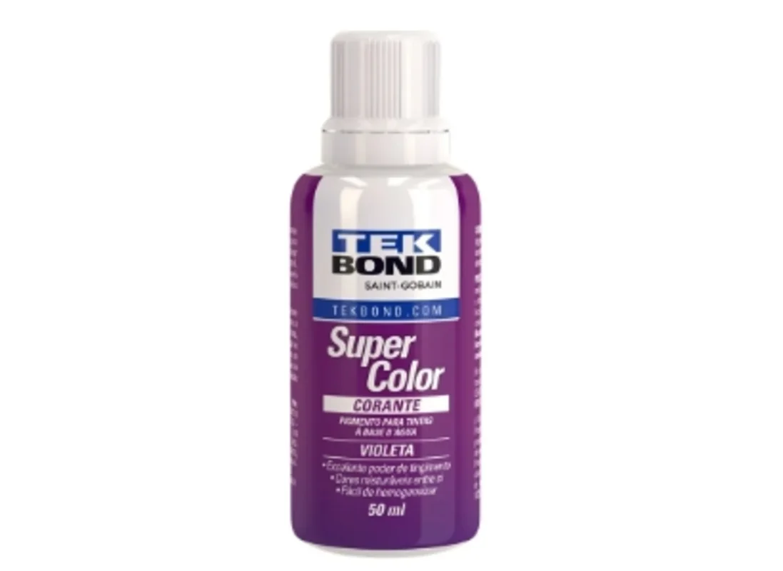 CORANTE LIQUIDO VIOLETA 50ml TEK BOND
