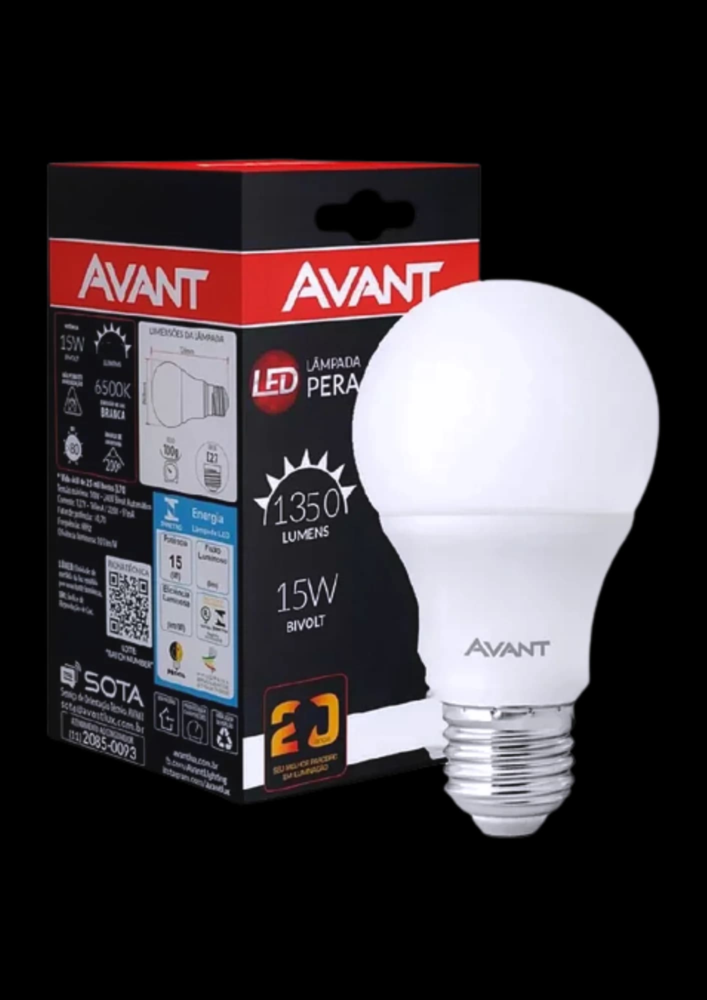 LAMPADA LED 15 W BCA/6500K - AVANT