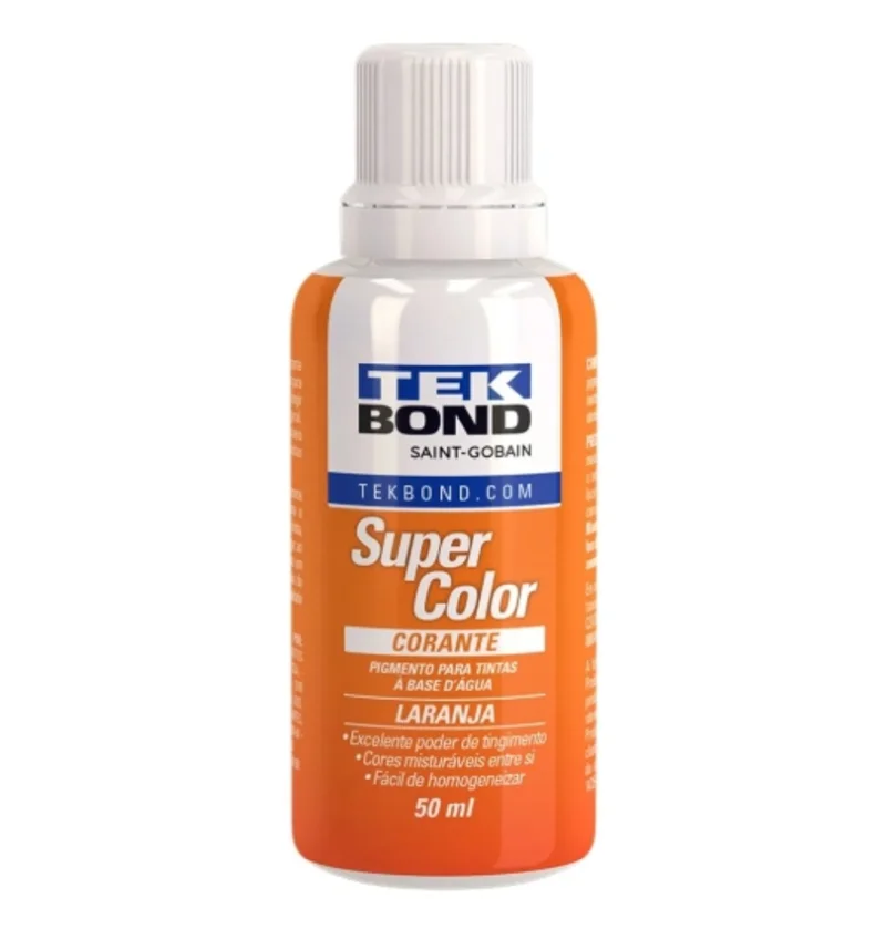 CORANTE LIQUIDO LARANJA 50ml TEK BOND